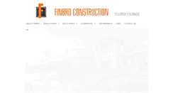 Desktop Screenshot of finbroconstruction.com