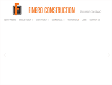 Tablet Screenshot of finbroconstruction.com